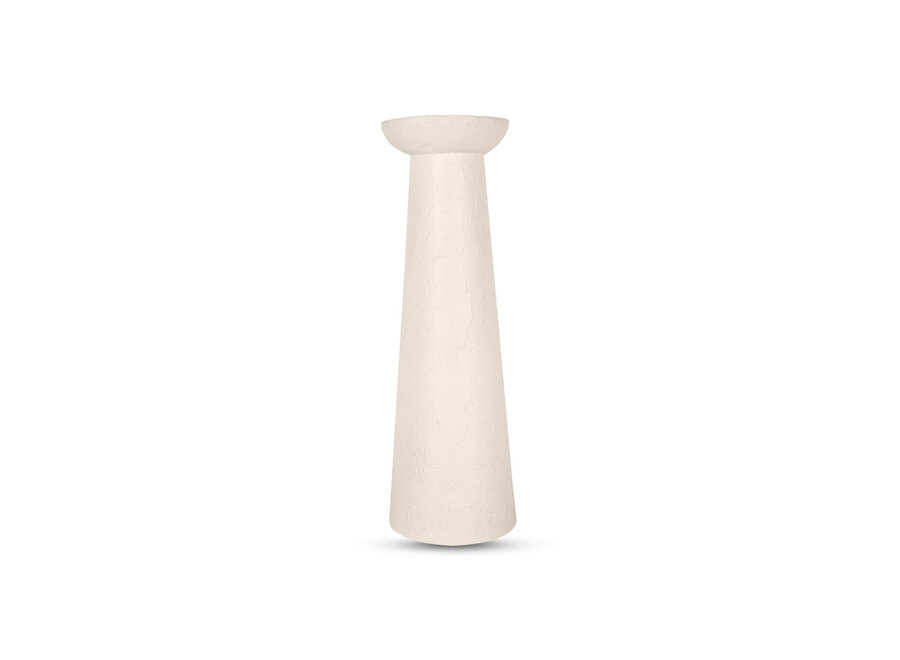 Kerzenständer 'Falun' M - white