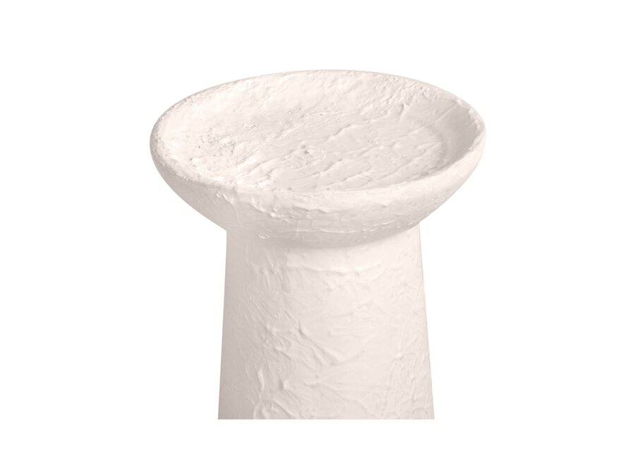 Kerzenständer 'Falun' M - white