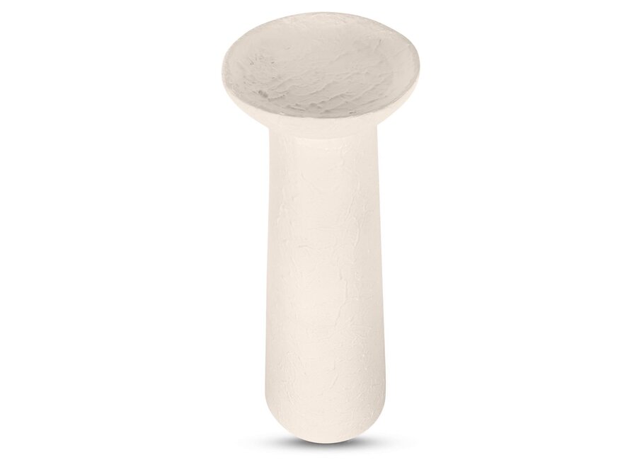 Kerzenständer 'Falun' M - white