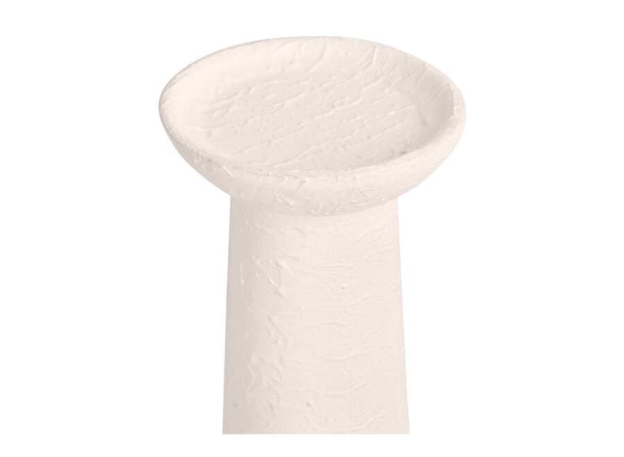 Kerzenständer 'Falun' L - white