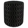 Pouf Petter Black/Gold