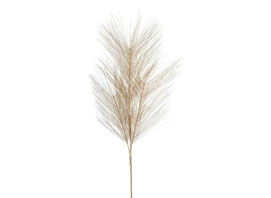 Kunsttakken 'Pine needle' set van 2 - Gold