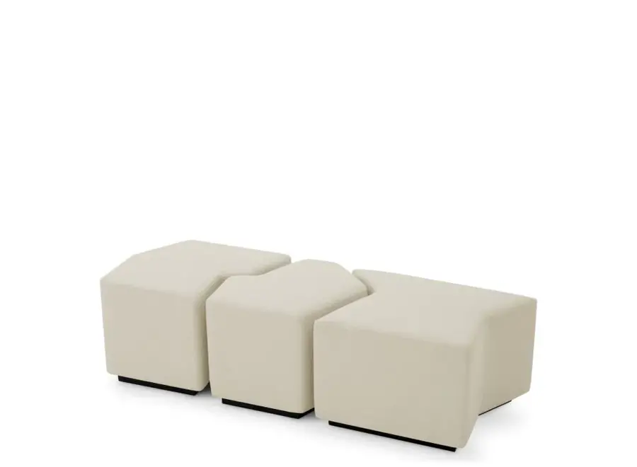 Hocker ‘Filbert-set of 3´