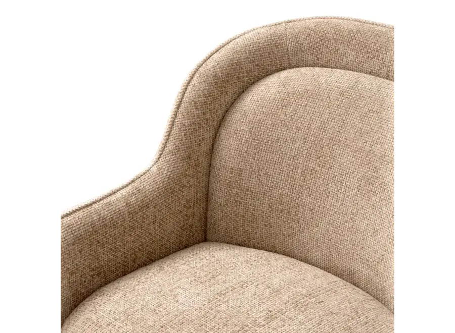 Fauteuil 'Barrier' gauche - Lyssa sand