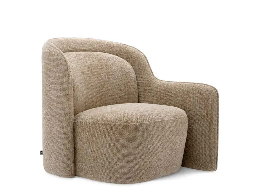 Armchair 'Barrier' right - Lyssa sand