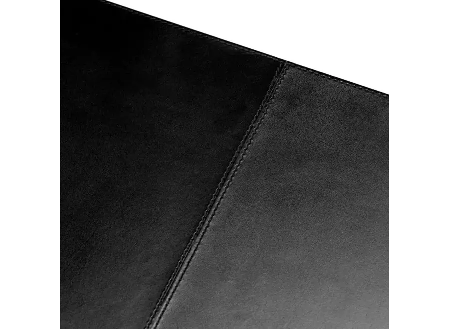 Schreibtischunterlage aus Leder 'Scaleo' - Black