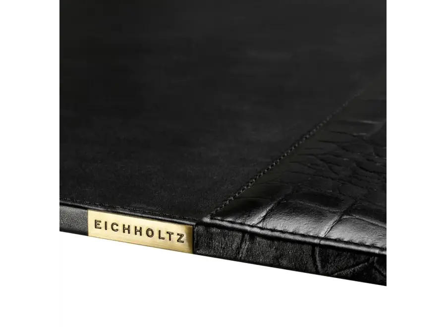 Schreibtischunterlage aus Leder 'Scaleo' - Black