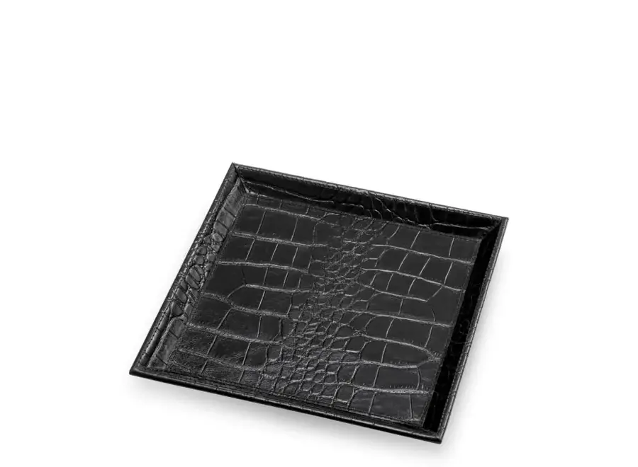 Bureau dienblad 'Scaleo' - Set of 2 - Black