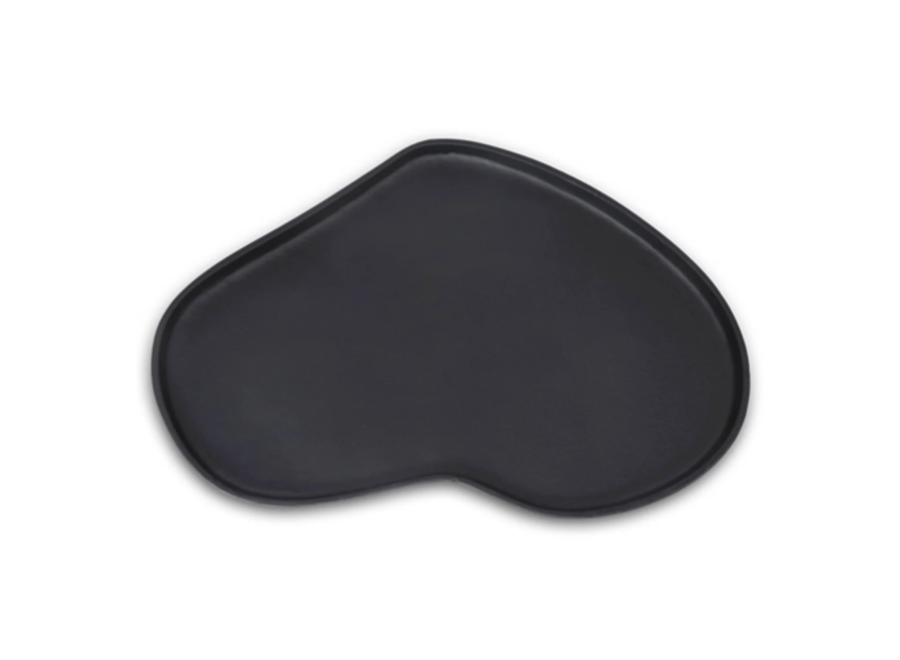 Organisches Tablett 'Tromso' - Matt Black