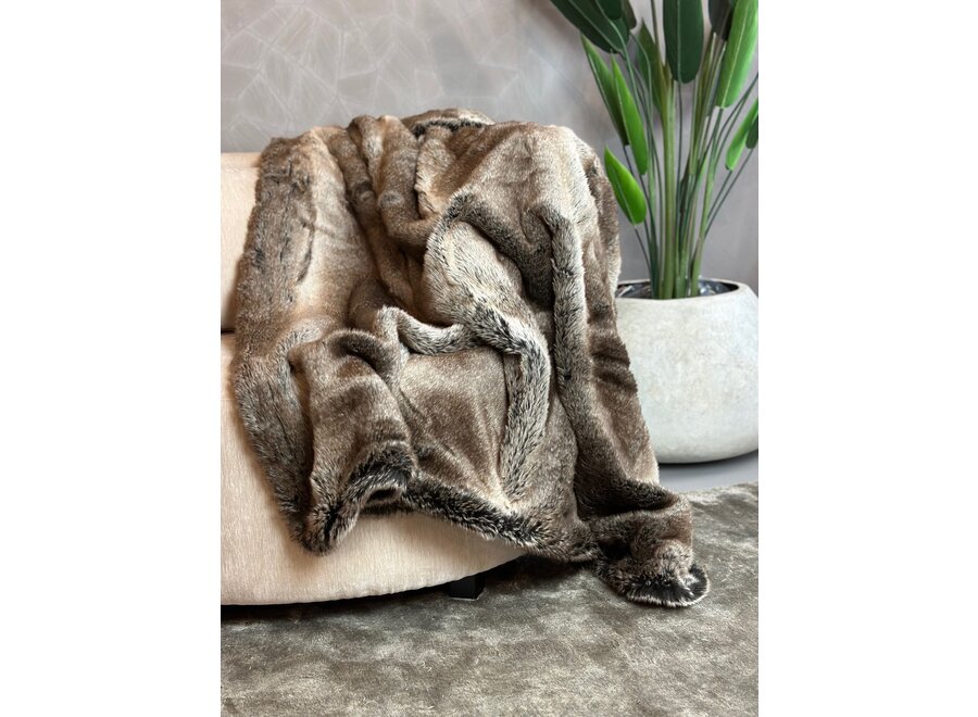 Fur plaid 'Yukonwolf'