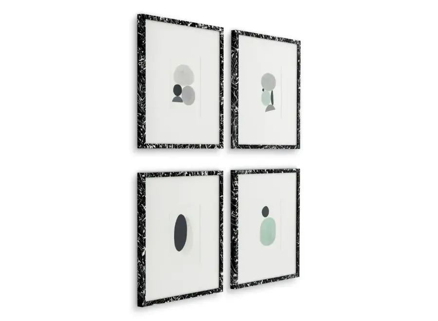 Print 'Artworks by Valentina Ravagni' - Set of 4