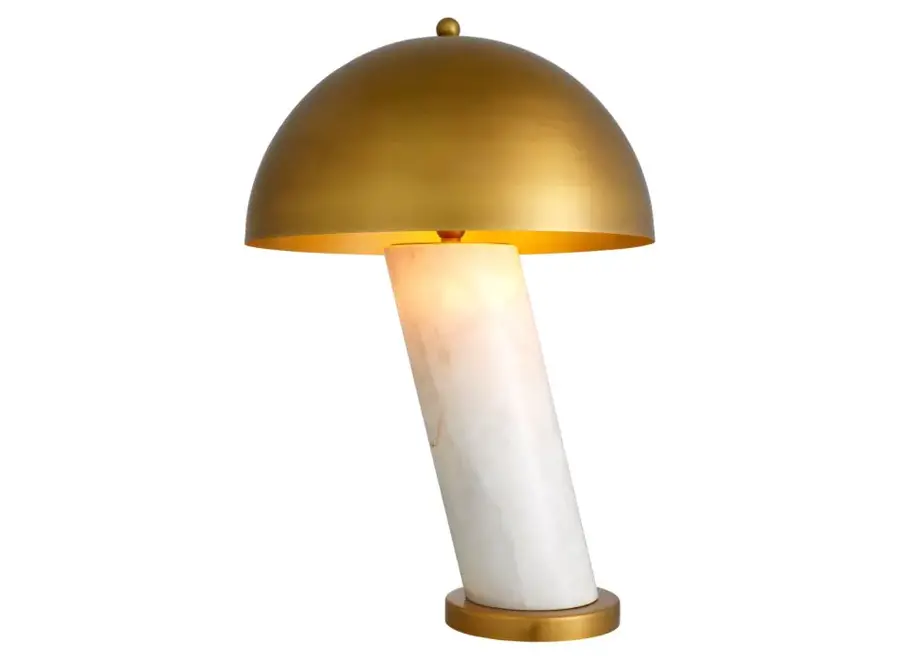 Table lamp ' Daniel' - White marble