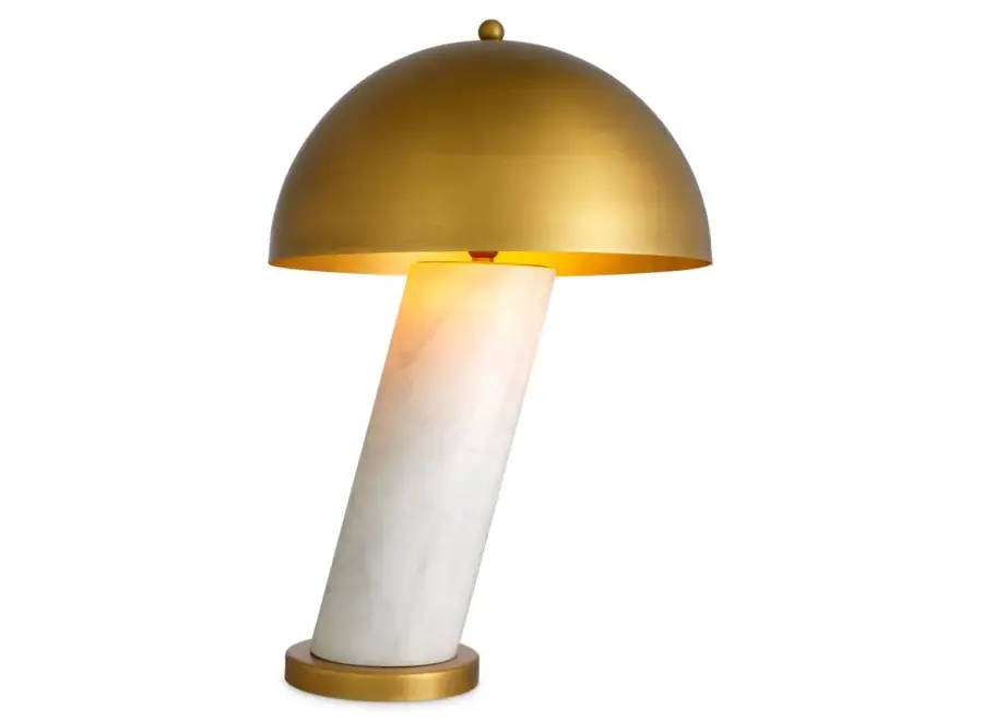 Tischlampe ' Daniel' - White marble