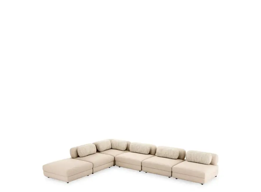 Modulaire Canapé 'Paulo' - Ottoman - Scalea sand