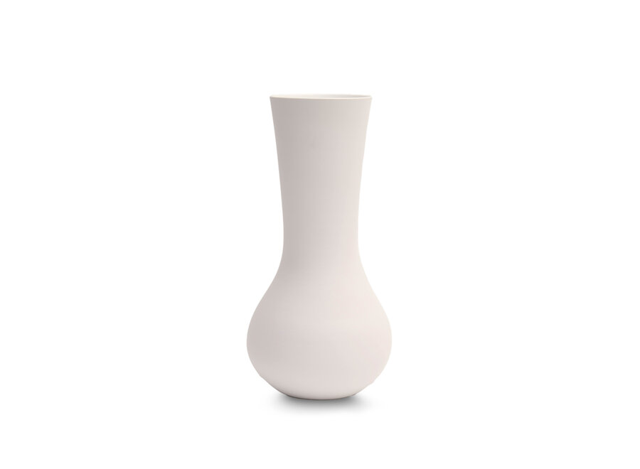 Vase 'Liora' L - Grey White