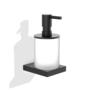 Soap dispenser 'Contract' - Wall mounted - Black matt
