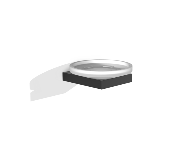 Zeepbakje Contract - Wandbevestiging - Black matt