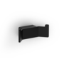 Wall hook 'Contract' - Double - Black matt