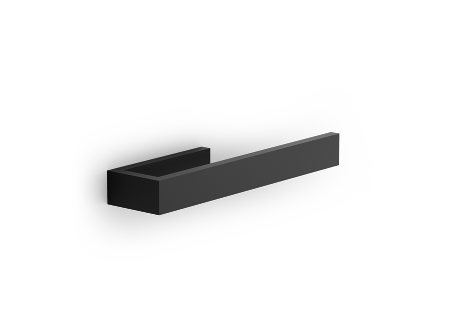 Handdoekrek 'Contract' HTR- Black matt