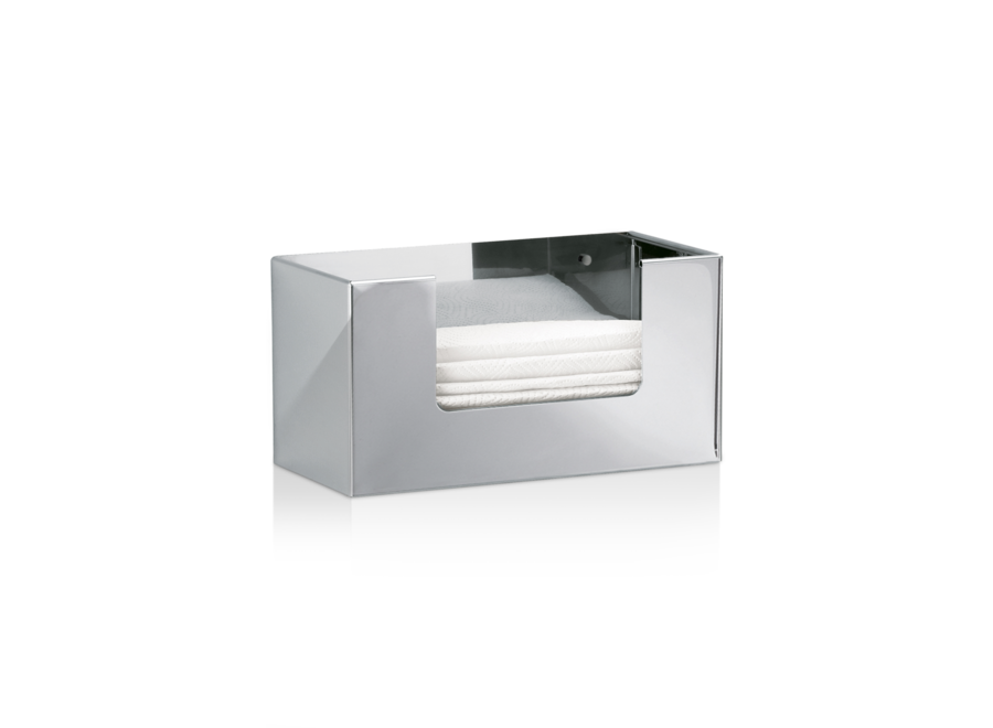 Porte-serviettes en papier Contract - Polished Stainless steel