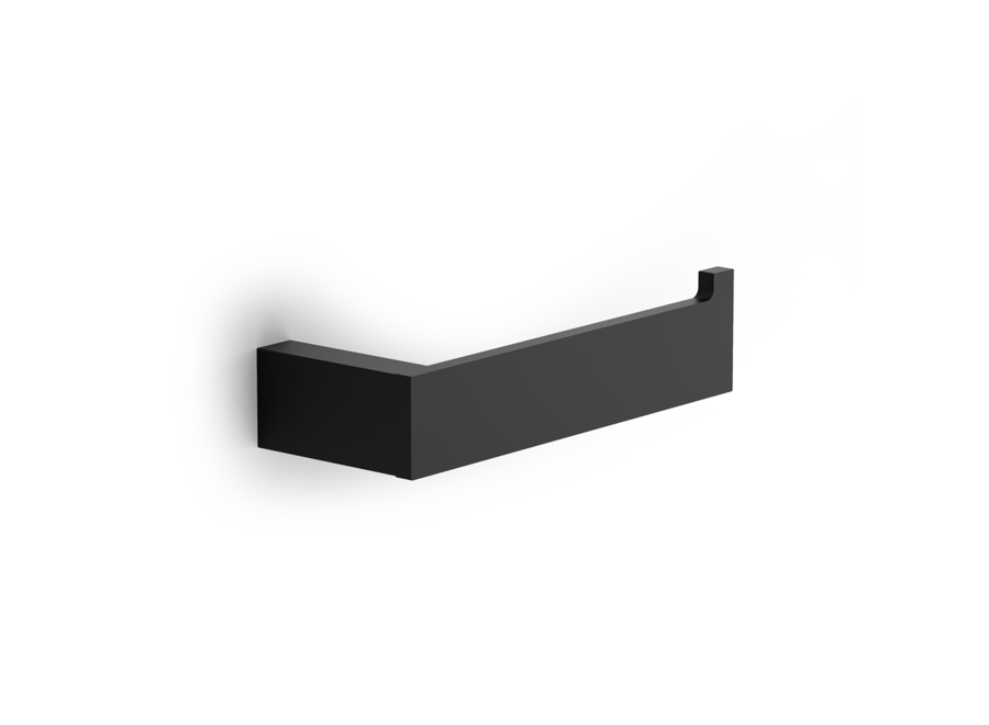 Toilet paper holder 'Contract' TPH1 - Black matt