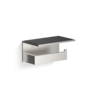 Toilet paper holder 'Contract' TPH4- Stainless Steel matt PVD