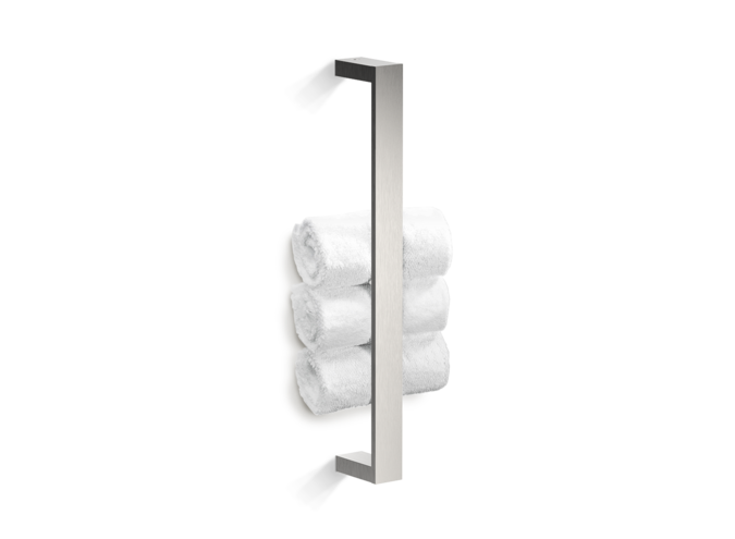 Guest towel holder Contract - Stainless Steel matt PVD
