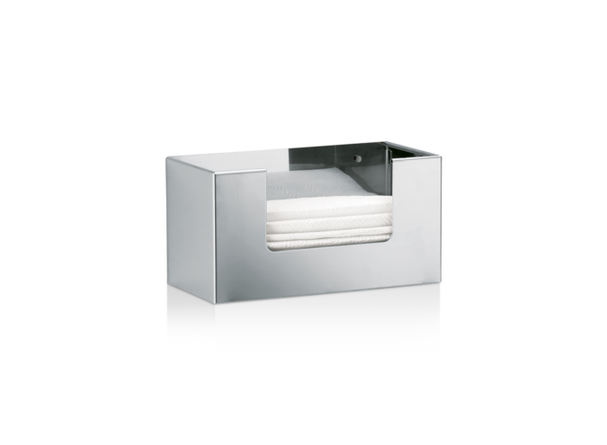 Porte-serviettes en papier Contract - Stainless steel matt
