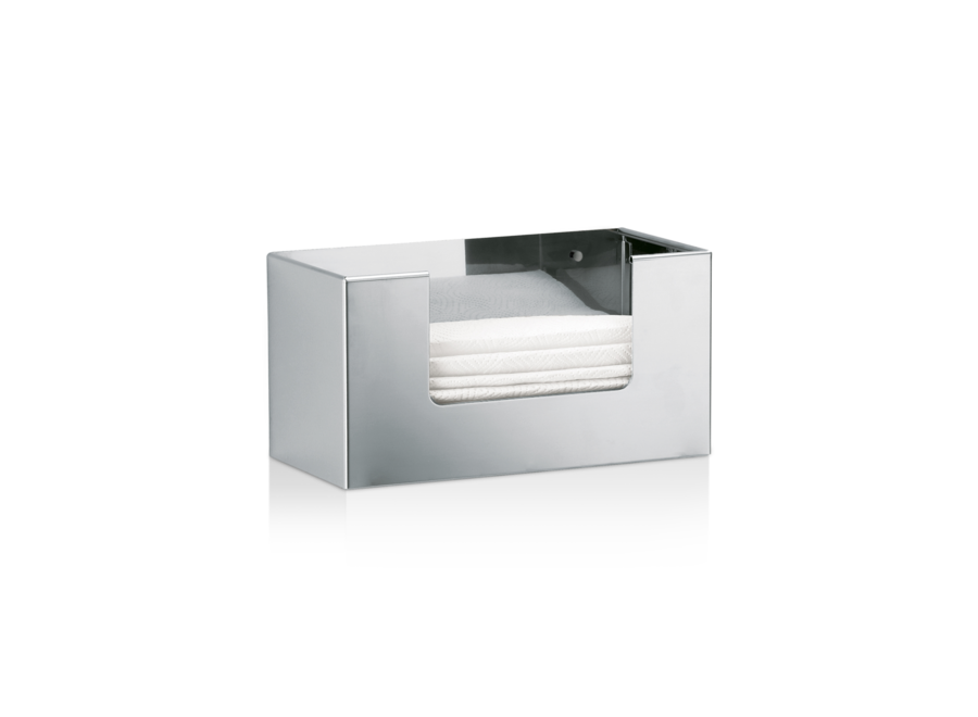 Porte-serviettes en papier 'Contract' - Stainless steel matt