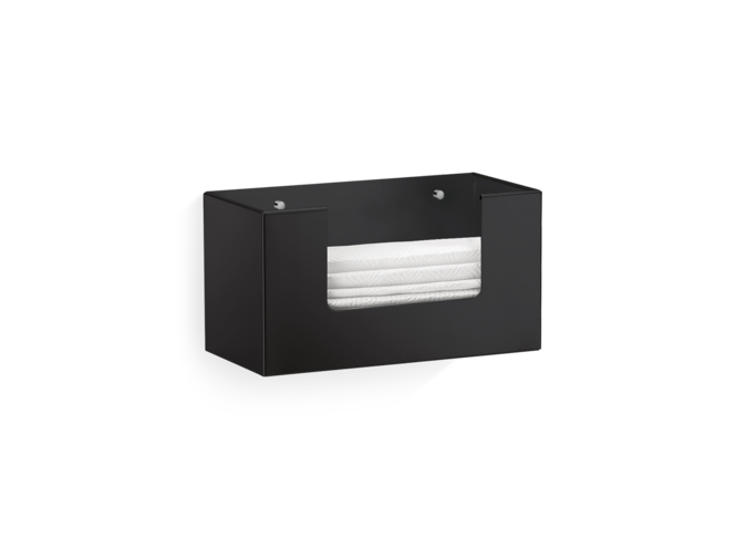 Paper towel holder Contract - Black matt