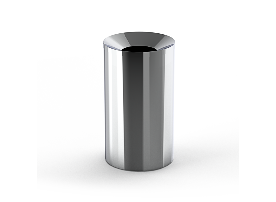 Prullenbak Contract DW240 - Chrome