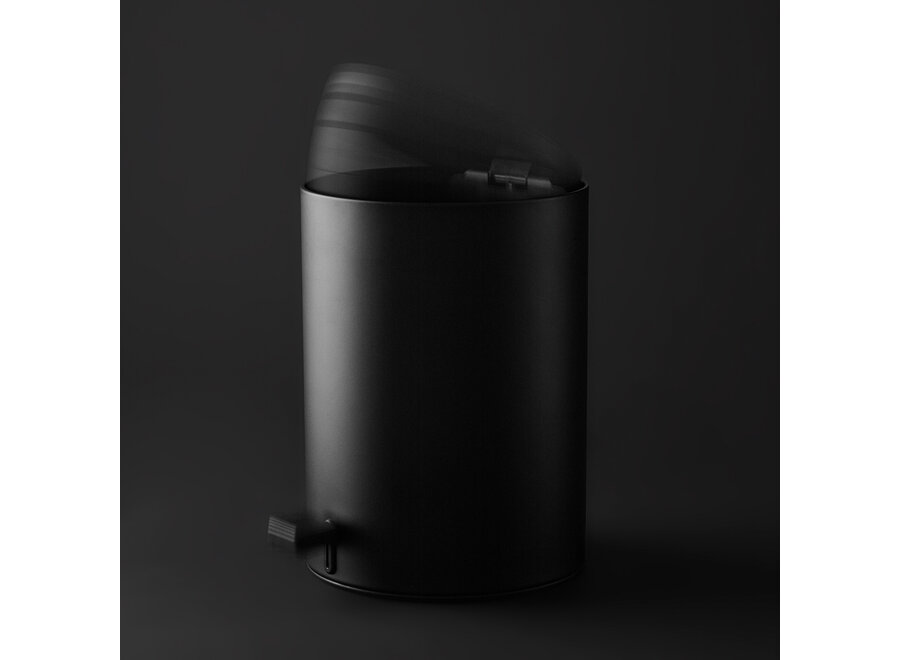 Mülleimer 'Contract' - L - Black matt