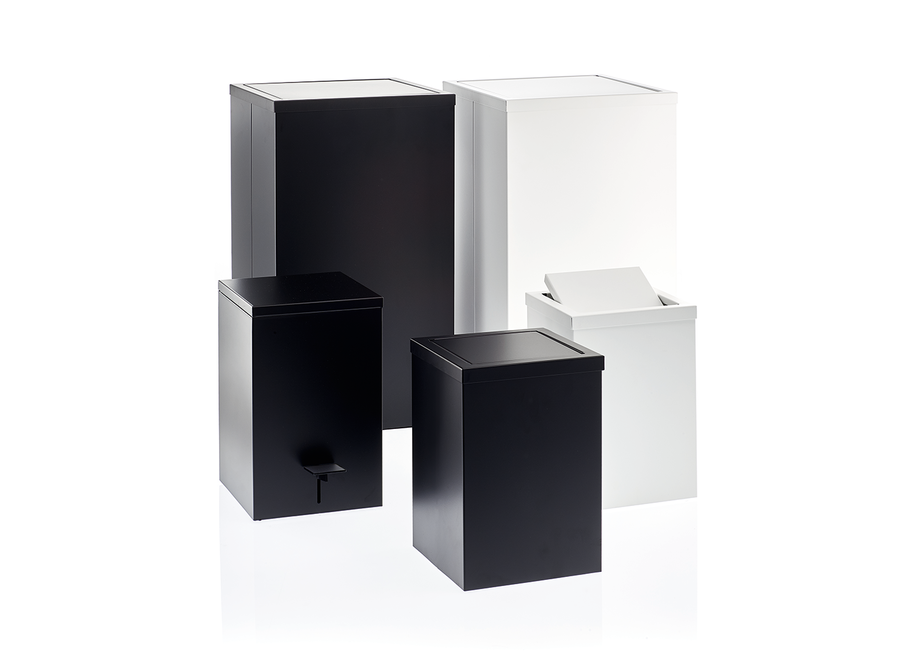 Paper bin 'Contract' DW113 - White matt