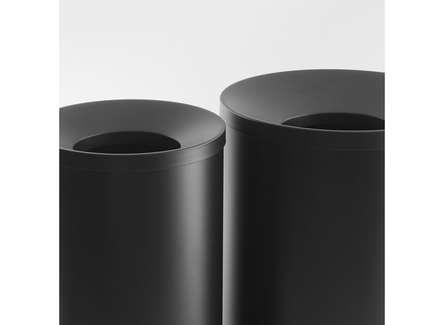 Papierkorb 'Contract' DW230 - Black matt