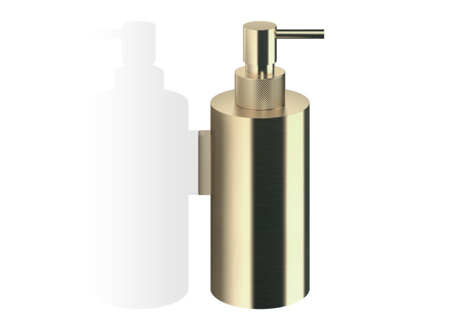 Soap dispenser Club WSP3 - Wall mounted - Gold matt
