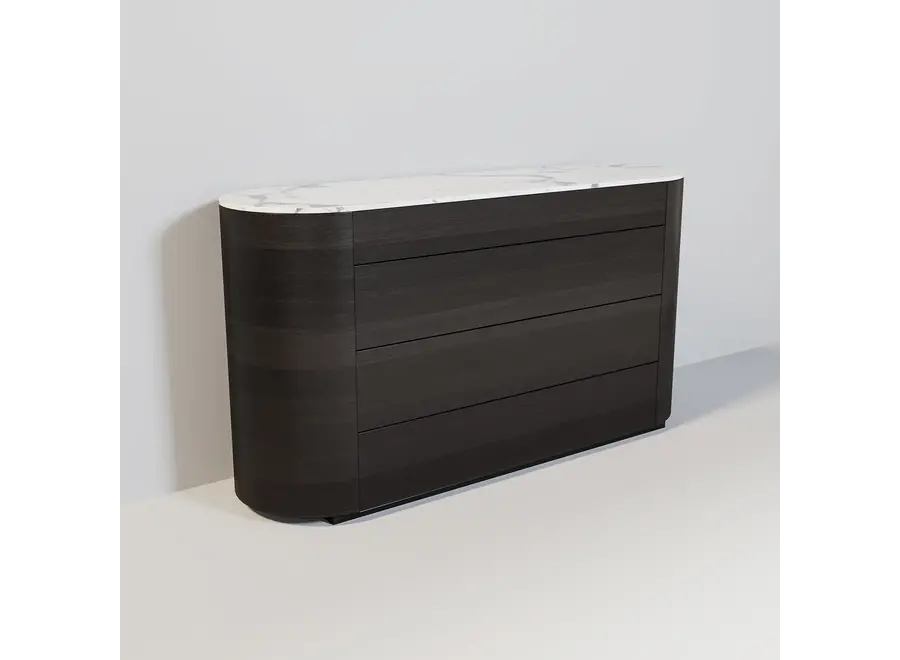 Dressoir 'Aldo' - Charcoal Oak