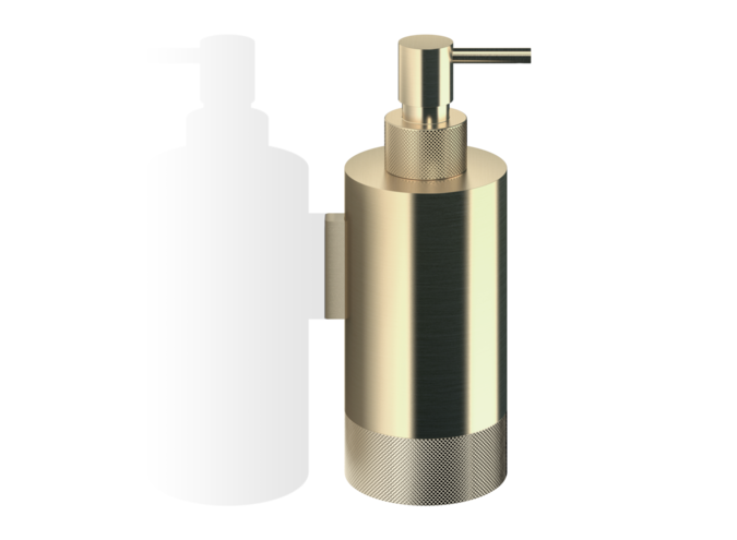Soap dispenser Club WSP1 - Wall mounted - Gold matt
