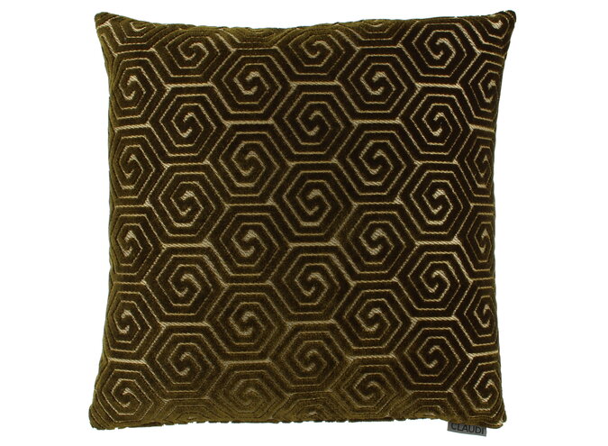 Cushion Lucie Dark Gold