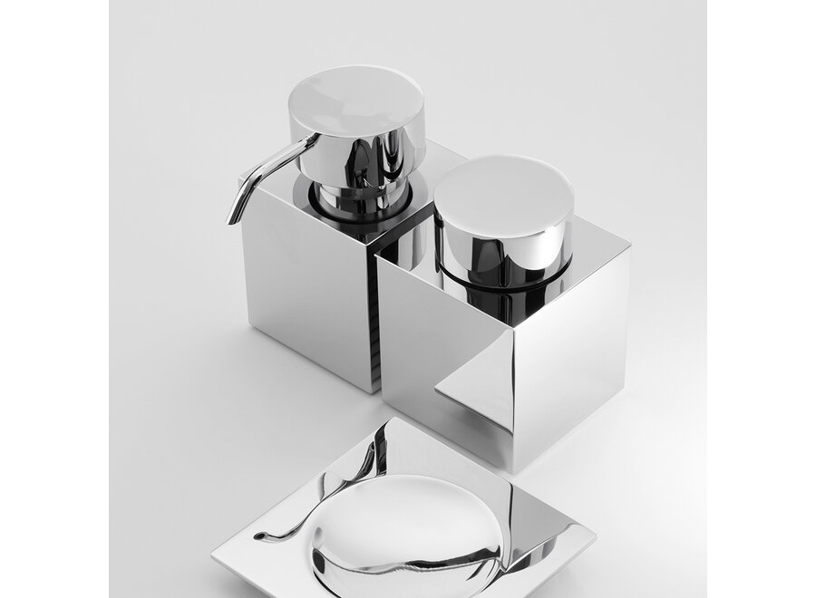 Zeepdispenser 'Century' - Square - Chrome