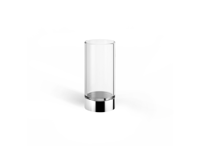 Beker Century - Chrome / Clear glass