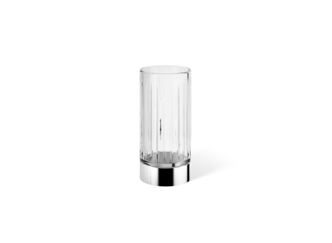 Beker Century - Chrome / Cut glass