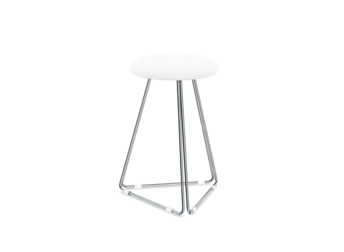 Tabouret Mikado  - Chrome