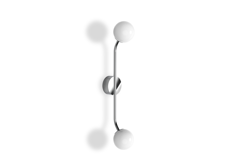 Wandlamp 'Mikado' - Double - Chrome