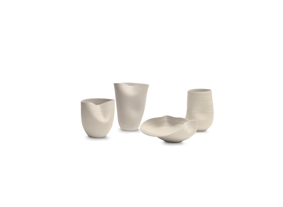 Vase 'Evora' M - Sand