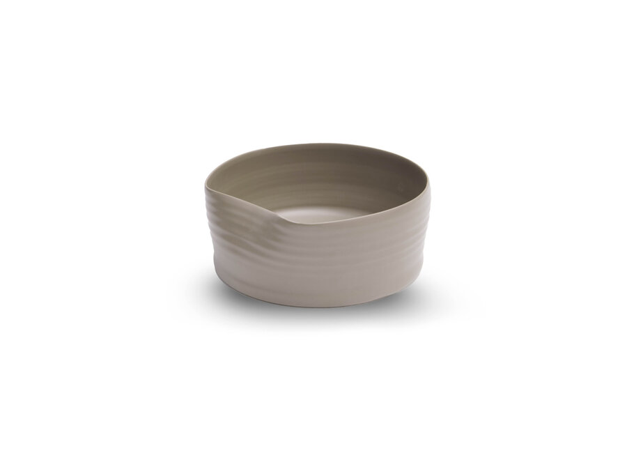 Bowl 'Celeste'  M - Dark Taupe