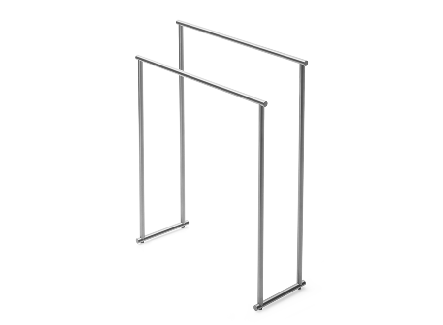 Porte serviette 'Century' -  Stainless steel matt