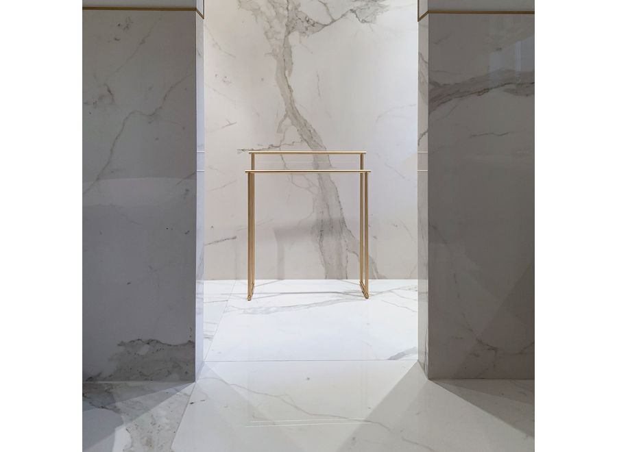 Towel rail 'Century' - Gold matt 24 ct
