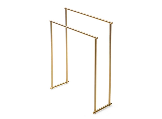Porte serviette Century - Gold matt 24 ct