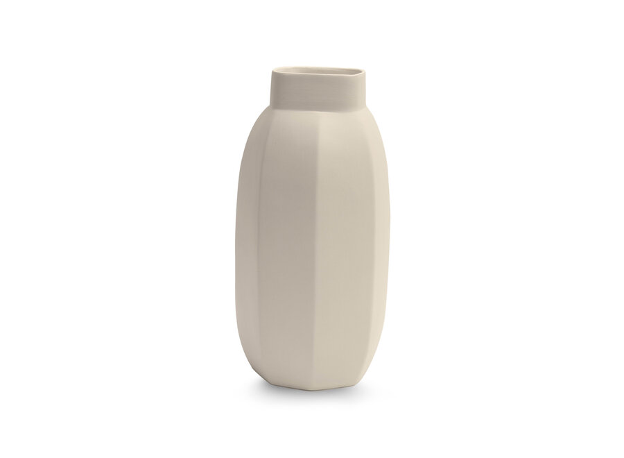 Vase 'Elysian' L - Sand
