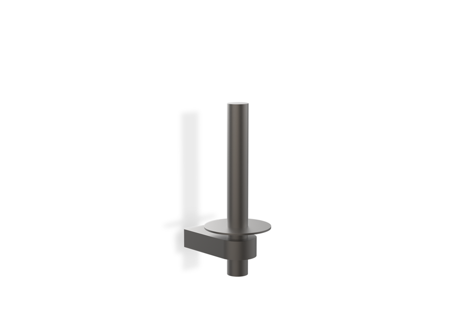 Toilet paper holder 'Century' ERH - Dark metal matt